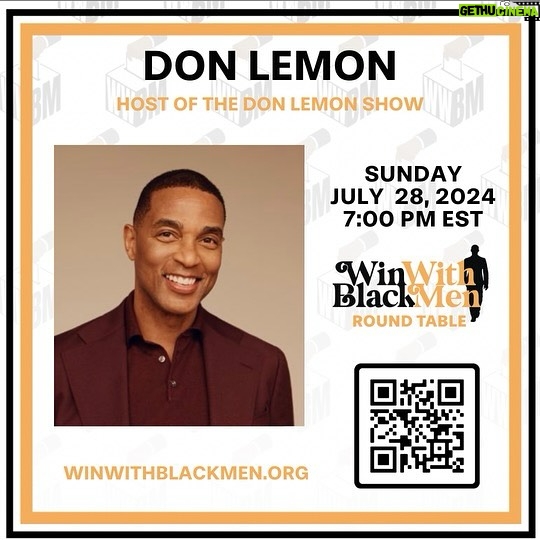 Roland S. Martin - 2.8K Likes - I’m co-hosting tonight’s WinWithBlackMen call until 8 pm EST. Then @donlemonofficial takes over steering the call. Let’s go!!!