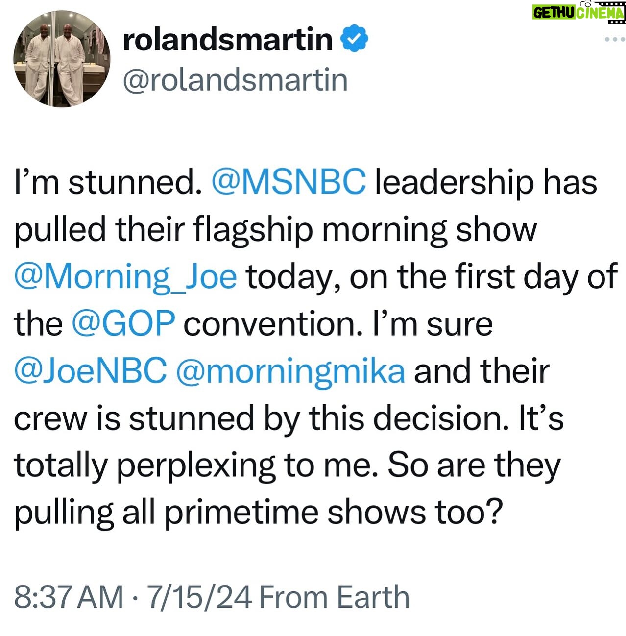Roland S. Martin - 6.3K Likes - Um, wow.