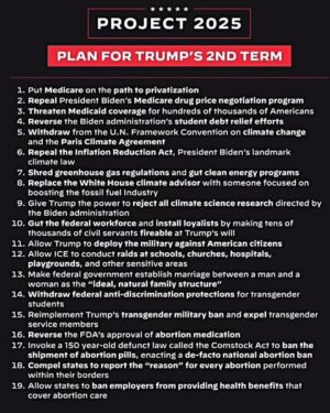 Roland S. Martin Instagram - Project 2025 IS on the ballot in November. The ONLY way to stop this is to DEFEAT Donald Trump. This is not hype. This is real.