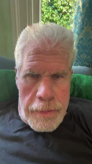 Ron Perlman Instagram - Kamala baby!!!
