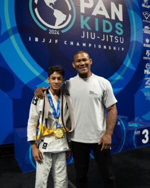 Ronaldo Souza Instagram - 100% submission rate for @ryan.csantos. 4 fights with 4 submissions and gets promoted to yellow belt by his dad @ronaldojacare! Congratulations!
