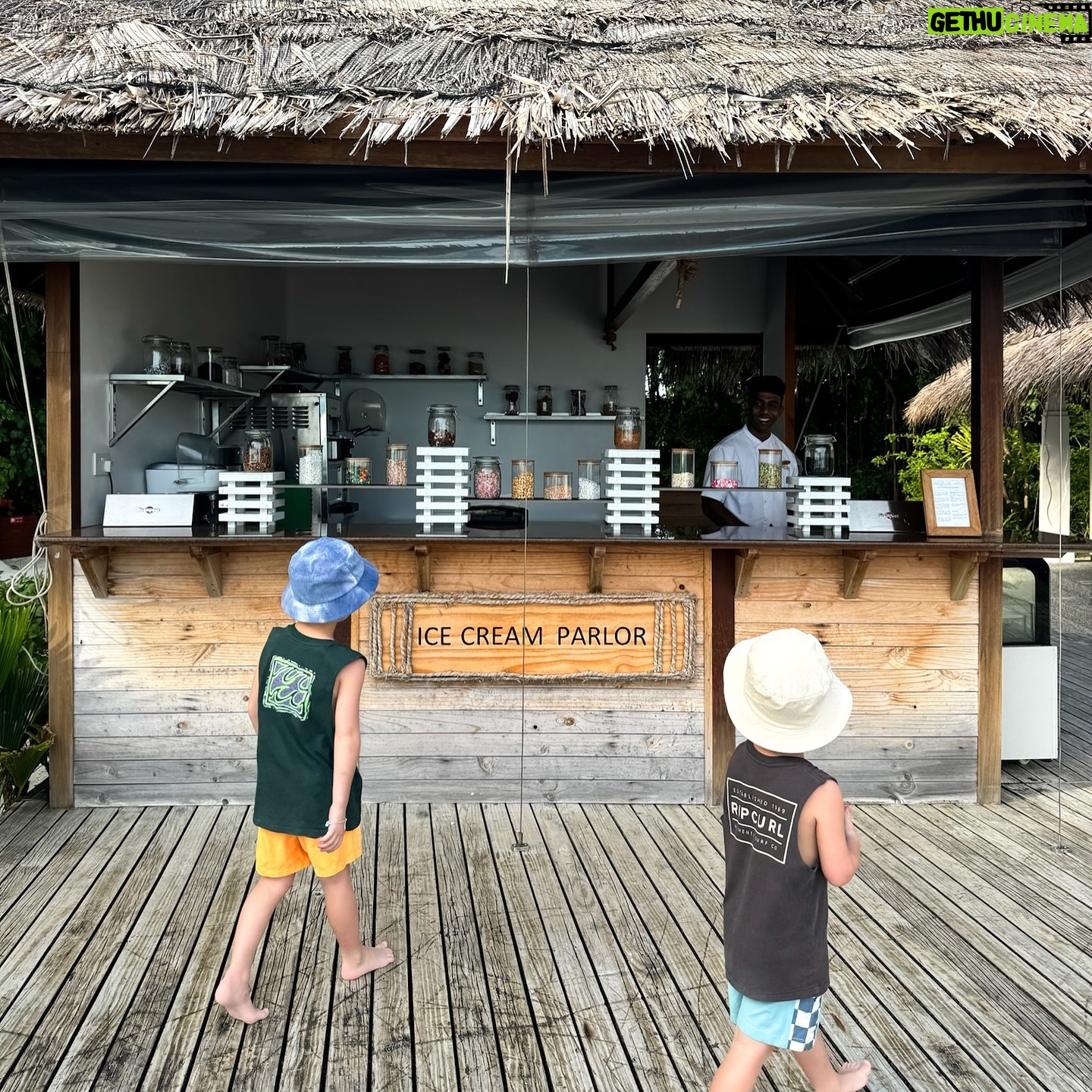 Rory Sloane - 6.4K Likes - Island life @anantaradhigu
•
It’s been a crazy start to our little island getaway.. We used to come to the Maldives (pre kids) but doing it with them here has been incredible. So much snorkelling.. ocean time.. amazing food..
@tropicsurf cannot wait for a few more surfs