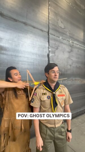 Rose McIver Instagram - @ghostscbs is going for the GOLD 🥇

#GhostsCBS #ParisOlympics #Paris #Olympics