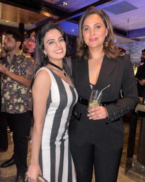 Roshni Sahota Instagram - It was an amazing night celebrating the success of “Ranneeti-Balakot and Beyond”. Surreal experience of sharing screen with such talented and humble artists. @jimmysheirgill sir your brilliant performance hold me throughout the entire series. @larabhupathi mam u r extremely skillful and intelligent which reflects in your performance and personality. @sanndstorm sir thankyou so much for believing in me for your mehreen, you are blessed with amazing direction sense. @satyajeetdubey you are so effortlessly easy with your acting skills, got to learn so much from you.
Celebrating and toasting to the grand success of “Ranneeti- Balakot and beyond”. Thankyou @official_sphereorigins for giving me this opportunity. @theshubhchaudhary you were missed my friend thankyou for always teaching me and taking care of me on set. You are the first one to call me mehreen. @priya_bathija you are darling my love, cheers for all the best memories we had in kashmir. @umarsharif_21 you are best in your work, yakub has done beautifully by you. @sunilsaaraswat you were amazing.

#celebrating #toasting #success #grand #party #jiocinema #ranneetionjiocinema #ranneetibalakotandbeyond #jimmyshergill #laradutta #ashutoshrana #ashishvidyarthi #webseries #webshow #indian #patriotic #kashmir #india