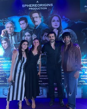 Roshni Sahota Instagram - It was an amazing night celebrating the success of “Ranneeti-Balakot and Beyond”. Surreal experience of sharing screen with such talented and humble artists. @jimmysheirgill sir your brilliant performance hold me throughout the entire series. @larabhupathi mam u r extremely skillful and intelligent which reflects in your performance and personality. @sanndstorm sir thankyou so much for believing in me for your mehreen, you are blessed with amazing direction sense. @satyajeetdubey you are so effortlessly easy with your acting skills, got to learn so much from you.
Celebrating and toasting to the grand success of “Ranneeti- Balakot and beyond”. Thankyou @official_sphereorigins for giving me this opportunity. @theshubhchaudhary you were missed my friend thankyou for always teaching me and taking care of me on set. You are the first one to call me mehreen. @priya_bathija you are darling my love, cheers for all the best memories we had in kashmir. @umarsharif_21 you are best in your work, yakub has done beautifully by you. @sunilsaaraswat you were amazing.

#celebrating #toasting #success #grand #party #jiocinema #ranneetionjiocinema #ranneetibalakotandbeyond #jimmyshergill #laradutta #ashutoshrana #ashishvidyarthi #webseries #webshow #indian #patriotic #kashmir #india