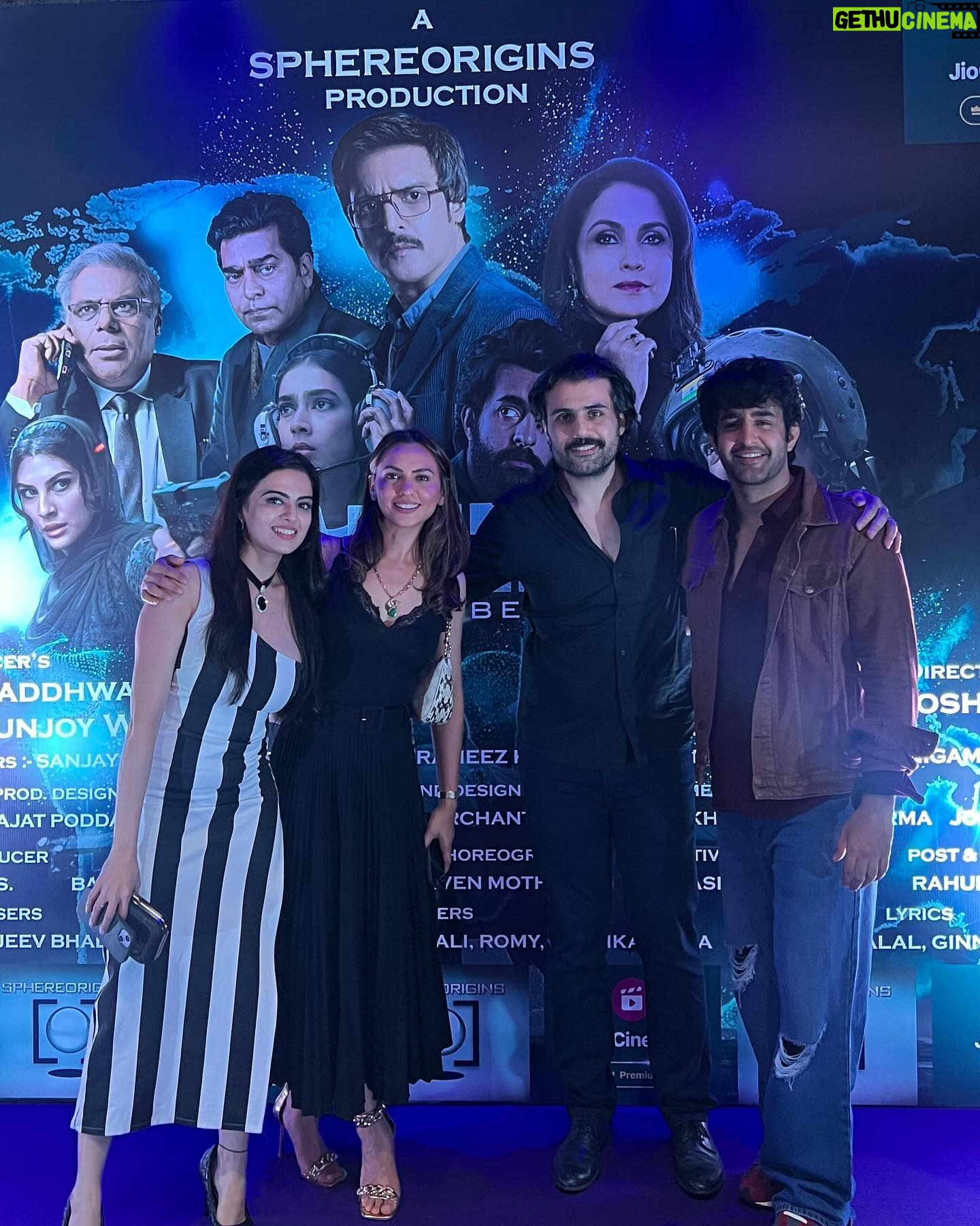 Roshni Sahota - 2.1K Likes - It was an amazing night celebrating the success of āRanneeti-Balakot and Beyondā. Surreal experience of sharing screen with such talented and humble artists. @jimmysheirgill sir your brilliant performance hold me throughout the entire series. @larabhupathi mam u r extremely skillful and intelligent which reflects in your performance and personality. @sanndstorm sir thankyou so much for believing in me for your mehreen, you are blessed with amazing direction sense. @satyajeetdubey you are so effortlessly easy with your acting skills, got to learn so much from you.
Celebrating and toasting to the grand success of āRanneeti- Balakot and beyondā. Thankyou @official_sphereorigins for giving me this opportunity. @theshubhchaudhary you were missed my friend thankyou for always teaching me and taking care of me on set. You are the first one to call me mehreen. @priya_bathija you are darling my love, cheers for all the best memories we had in kashmir. @umarsharif_21 you are best in your work, yakub has done beautifully by you. @sunilsaaraswat you were amazing.
#celebrating #toasting #success #grand #party #jiocinema #ranneetionjiocinema #ranneetibalakotandbeyond #jimmyshergill #laradutta #ashutoshrana #ashishvidyarthi #webseries #webshow #indian #patriotic #kashmir #india