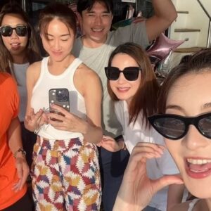 Rosina Lin Instagram - 熱愛工作，也想好好平衡生活，忙足半年，就趁生日給自己叉下電，好好跟最愛家人同朋友黏在一起💓💓💓

#多謝老公超貼心安排
#你哋就係我最好的生日禮物

@nwuuu @lam_fung_official @joelshanchung @apple_ho_ho @lamtszsin413 @tsuiwing0807 @edwinsiu @wongtsuiyu @ccandice.c @lorlorlau @fattykar @lauhawick @stefanwch @peggysiu @k.t_kary @rockyrvn @uyuoriuh