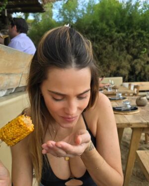Rotem Sela Instagram - The art of eating 🌽