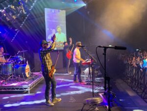 Roy Stride Instagram - 3 shows in less than 24hrs 😂🤪💪🔥@bathuni summer ball was the perfect place to end it. Huge thanks to our amazing crew who somehow made it happen (I have no idea how they do this - and make it look so easy!) @stevie_firth @mattpingu @richihewitt Rob Risso - We go again @sausageandciderfestuk Guildford next week - local one for me. Until then I’ll be having a lie down….