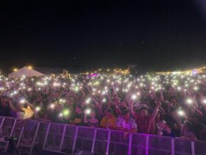Roy Stride Instagram - Two Festies in day. Yes please. Double the fun. Absolutely loved both those shows. Thank you @sausageandciderfestuk AND @blue_reef_festival 🎆🫡🔥🙌❤️

We are coming back to Kent on the tour Margate is completely sold out but there are a few tickets left for @realleascliff Folkestone. 

Tickets in bio or https://linktr.ee/Scoutingforgirls
