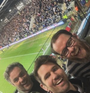 Roy Stride Instagram - 🏴󠁧󠁢󠁥󠁮󠁧󠁿 I still believe 🏴󠁧󠁢󠁥󠁮󠁧󠁿 And obviously as this was the year we didn’t re-release it I fully expect us to go all the way 😂😂😂 the last picture is of us at playing @leighrlfc which is about as close as I’ve ever got @gregsfg to a football match in the last decade.