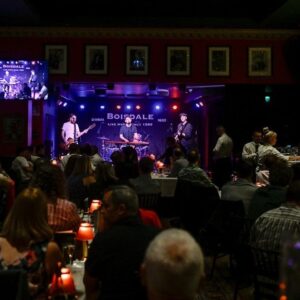 Roy Stride Instagram - Another belter at the @boisdale_restaurants swipe to see how it got a little out of hand. Fast becoming one of my favourite / maddest places to play. Cross between a jazz club / acoustic show / your best friends wedding - 3 gigs in one!! Perfect warm up for @isleofwightfest tonight - soooooo excited 😝 

Tour tickets and music https://linktr.ee/Scoutingforgirls