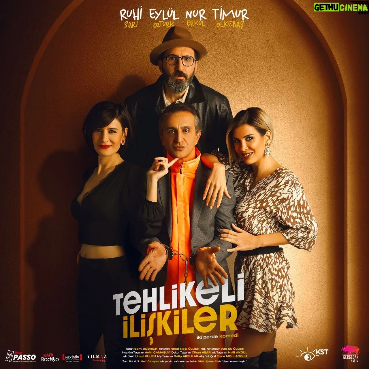 Ruhi Sarı - 1.1K Likes - Ve afişimiz de hazır. Heyecanla seyircimizle buluşucağımız günü bekliyoruz.