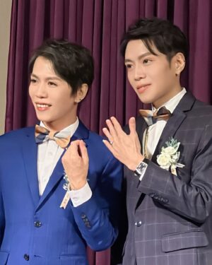 Rui-di Weng Instagram - 💒來嘉義參加好友幸福的婚禮🌈 很開心他們選擇了彼此，一起扶持踏入人生另一個階段！滿滿家人、親友的祝福，真的好感動🥰🥰🥰