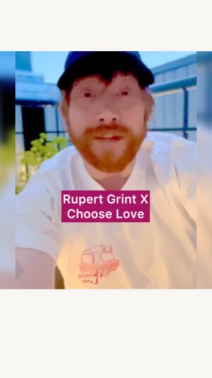 Rupert Grint Instagram - Did someone say Ice Cream Van? The sun is out, the ice creams are flowing and the one and only Rupert Grint has designed a super special T-shirt for us!☀️ 

The summer’s perfect t-shirt has landed and we couldn’t be more thrilled to reveal that our collaborator for it is the amazing Rupert Grint.

The limited edition t-shirt, which is available for just 21 days and comes in two styles, will see 100% of the profits donated to us, so we can support refugees and displaced people all over the world.

The t-shirt is £28 and will only be on sale for three weeks. We really appreciate your support in raising as much money as possible for the many people that need it.

Get yours via the link in our bio.