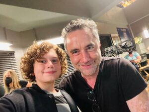 Ryan Buggle Instagram - No spoilers- just smiles cause I get to work with this guy!