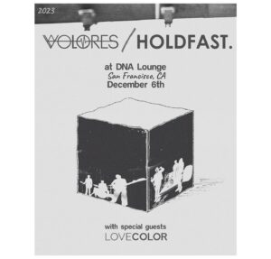 Ryan Carnes Instagram - We’re excited to be heading back to @dnalounge in San Francisco for our show on 12/6 — this time with our friends @voloresband and @holdfastbandco 🫀 🌁 

Doors: 7pm
Show: 7:30pm

Photo by @brooklynelitist 

#LoveColorMusic
#LiveAtDNALounge
#SFMusicScene
#SanFranciscoLive
#IndieMusicSF
#DNALoungeSF
#LiveMusicLove
#SFConcerts
#BayAreaMusic
#LoveColorLive