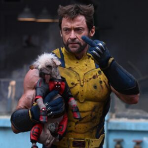 Ryan Reynolds Instagram - Peggy. Dogpool. Mary Puppins. She goes by many names. She’s obviously a very special cast member. What many don’t know, is that she was also the Intimacy Coordinator on #DeadpoolAndWolverine. Which was a complete disaster, start to finish. 

What kind of Intimacy Coordinator says hello each morning by hurling her leathery, 32 inch tongue into your throat and down to the bottom of your stomach?  But I think the biggest problem is that she’s a fucking dog. 

But I love this dog almost as much as she loves tasting me. She’s a good girl.  @dogpool