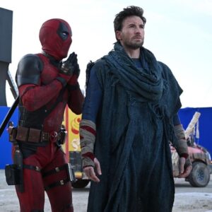 Ryan Reynolds Instagram - Thank you, @chrisevans.  Some of the greatest moments I’ve ever experienced in a theater were authored by this guy. Some of the hardest laughing I’ve ever done came from listening to Chris tell a story — about anything. And he got me again this year. Chris is one of those movie stars who’s actually better than you hope he is.  And people hold him to a crazy high standard. He‘s just the absolute best.

Part of the movie’s theme is saying goodbye… And one of the gifts of working on the film is that we got to say goodbye on different terms.  Seeing Johnny Storm (if only for a short while) was like seeing someone you miss come back from the dead in a dream. Way too brief and too lovely to be real. Goodbyes are hard. It was hard saying goodbye to Chris Evans’ Johnny Storm. But at least we got to actually say it this time. 

On the other hand, it wouldn’t have been necessary if he hadn’t run his fat-ass mouth around Cassandra. Or if she hadn’t zip-zapped his skin, leaving his organs to splash crudely onto the ground, while the soil greedily drank his blood. It was horrible.

Jonathan Lowell Spencer Storm: We love you. Wherever you are, I’m sure you’re thriving. #FlameOff 🧯 

#DeadpoolAndWolverine ❤️⚔️\|/💛