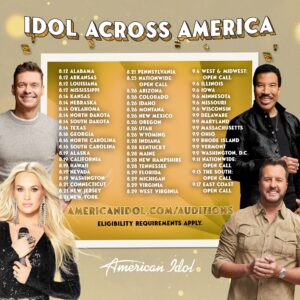 Ryan Seacrest Instagram - Hey @carrieunderwood, @lionelrichie, and @ryanseacrest, this is gonna be one of the most amazin’ seasons EVER! P.S. Carrie, the view is different from the desk, you’re gonna love it!