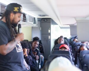 S. Dilla Thomas Instagram - It’s been a week to talk about legacies and today was no different! 

🚌 Today we took a Mahogany Tour of the west side with @6figga_dilla and learned SO MUCH! 

😎 We were rolling deep with Hamilton Park, Austin Townhall and Fellowship TRACErs @teensreimagining  together for this fun tour. We saw many spots and Dilla had a story for us for each one. From the old Sears building, and Sears Tower to @thebeelovecafe where we got to try to come west side made honey 🍯 and it was so yummy!

🐝Bee Love Cafe! You were so sweet to us! We really enjoyed hearing about your business and sampling those tasty smoothies. 

✨We ended our tour on the block that Reverend Dr. Martin Luther King Jr lived in in his time in Chicago. It was really powerful to stand on the block where he called home while he was here. 

Every day our TRACErs are learning about this city of big shoulders they call home and about the stories and legacies of those who came before them.

📷 @allyalmorephoto