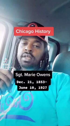 S. Dilla Thomas Instagram - The Second city is full of first. Shout out the first ever woman officer in the country. Right out of @chicago
