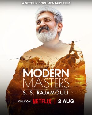 S. S. Rajamouli Instagram - One man. Numerous blockbusters. Endless ambition. What did it take for this legendary filmmaker to reach his peak? 🎥🎬
Modern Masters: S.S. Rajamouli, coming on 2 August, only on Netflix!

#ModernMastersOnNetflix @ssrajamouli @applausesocial @filmcompanion @sameern @segaldeepak @anupama.chopra @raghavkhanna24 @bombaywallflower @garg.prasoon @devnidhib @arjunmogre #arpansupadhyay @aashu_0530