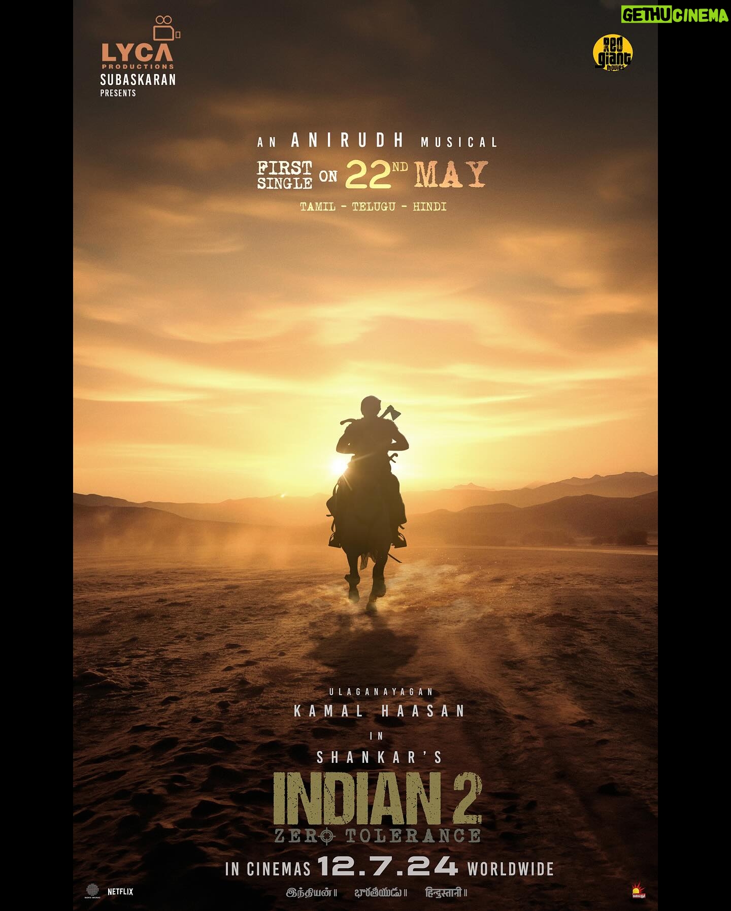 S. Shankar - 30.5K Likes - Indian 2 - 1st single from May 22nd . Indian 2 world wide release from July 12th. @ikamalhaasan @anirudhofficial @worldofsiddharth @kajalaggarwalofficial @rakulpreet @priyabhavanishankar #vivek @iam__sjsuryah #bobbysimha @thondankani #nedumudivenu #brammanandam #manobala @gulshangrover @officialpiyushmishra @lycaproductions @redgiantmovies_ #indian2 #bharateeyudu2 #hindustani2