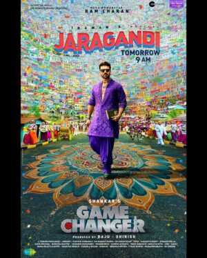 S. Shankar Instagram - #gamechanger #jaragandi @alwaysramcharan @kiaraaliaadvani @musicthaman @dop_tirru @kollaavinash @srivenkateswaracreations @zeestudiosofficial @zeestudiossouth @saregama_official @saregamatelugu