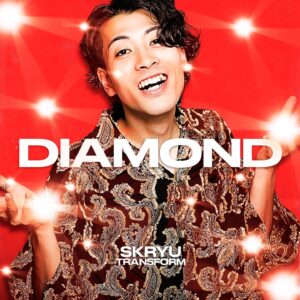 SKRYU Instagram - 💃2023.8.2 配信スタート💃
⁡
SKRYU 1st Album【Transform】
-Diamond side -
⁡
▼ご視聴はこちらから▼
https://linkco.re/NUs4YNmg
⁡
1. Intro -Diamond- 
2. Golden Time (feat.鎮座 DOPENESS)
3. Pichi Pichi
4. 2DK
5. Skit -Commercial-
6. Haaaan!!
7. ハイブランド
8. Music Stage On
⁡
▼Featuring artist 
鎮座 DOPENESS @chinza_dopeness_time 
⁡
▼Track produce
Maria Segawa （trk.1/5/7） @mariasegawa 
Shin Sakiura（trk.3） @shinsakiura_tokyo 
TOSHIKI HAYASHI (%C)（trk.4） @percent_c 
WAZGOGG（trk.6） @wata820 
Noconoco（trk.2/8） @noco_noco_tv 
⁡
▼Mix
Maria Segawa （trk.1/5/7） @mariasegawa 
Squid Ink. （trk.2/6） @squid_ink_ 
佐藤 慎太郎（trk.3） 
SR23 / STUDIO BRIDGE（trk.4） @studiobridge_recording 
川上 章仁 / DUTCH MAMA STUDIO （trk.8）
⁡
▼Mastering
Shiota Hiroshi （trk.1/2/3/4/6/8）　
@shiota_hiroshi 
Maria Segawa（trk.5/7）
⁡
▼Album artwork
Shingo Mizutani @405mhz