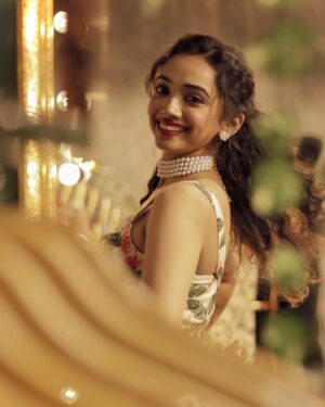 Saanve Megghana Instagram - Closet full of clothes and women share a love story! 🌹
.
.
.
.
Dress by the lovely @vogue__hut 
Clicked by @kilaruness 
Self hair and makeup! 😁
.
.
.
.
#valentines #lovestory #clothes #women #valentine #dreamy #instagood #insta #postfortheaesthetic #girlpower