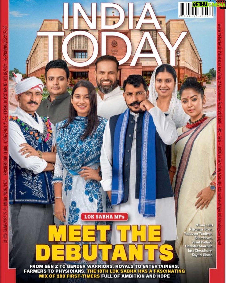 Saayoni Ghosh - 3.7K Likes - Thank you @indiatoday 🙏🏻
