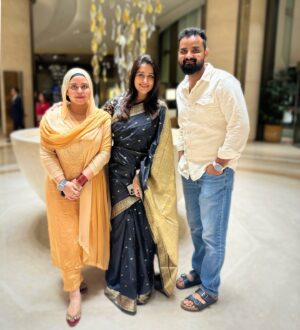 Saba Ibrahim Instagram - Happy Birthday beautiful bhabhi @ms.dipika ❤️🤲🏽
Looking so beautiful in sareee 😍🕯️ma sha Allah