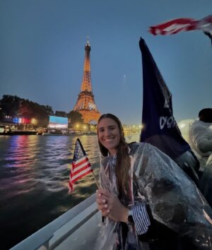 Sabrina Ionescu Instagram - Paris 2024 Opening Ceremony 🇺🇸
One of the most surreal experiences I’ve been apart of…
Blessed 🤍