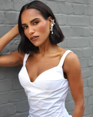 Saffron Hocking Instagram - That Wimblemum time of the year 🎾🤍

Thank you @wimbledon 

Styled by @aimeecroysdill wearing @mulberryengland @derigo_official @magdabutrym 
Shoes of my dreams @ugo_paulon 
Makeup by @babskymakeup using @armanibeauty #makeup 
Hair by @joepickeringtaylor