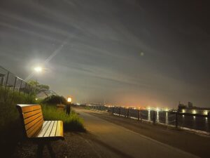 Sakai Sho Instagram - 夜の名古屋港涼しくて好きだ