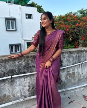 Salma Arun Instagram - beautiful saree from @isha__trends_