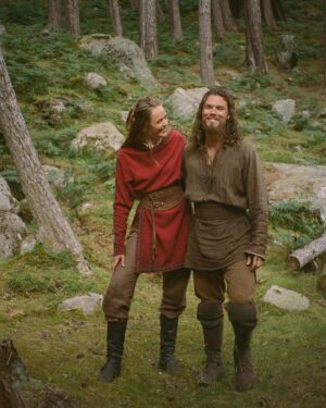 Sam Corlett Instagram - Eriksdotter   Erikson

Grateful for the all the love for our last season of Vikings: Valhalla. The response has been incredible. 
We all so stoked you’re enjoying it.

Fun Fact: That’s Floki’s shelter from the original Vikings behind us.