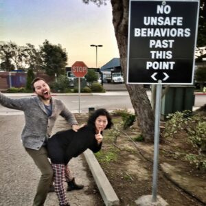 Sam Riegel Instagram - 20 years of wedded adventures. I’m so, so lucky to get to see @qgar every day of my life.