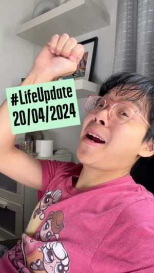 Sam See Instagram - #LifeUpdate for 20/04/2024! In which we’re in Day 3 of the UK Move!