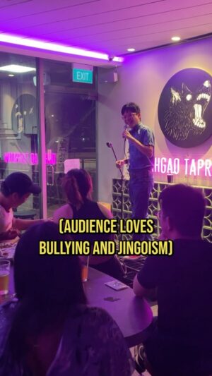 Sam See Instagram - He had no idea 😂

#comedy #standupcomedy #crowdwork