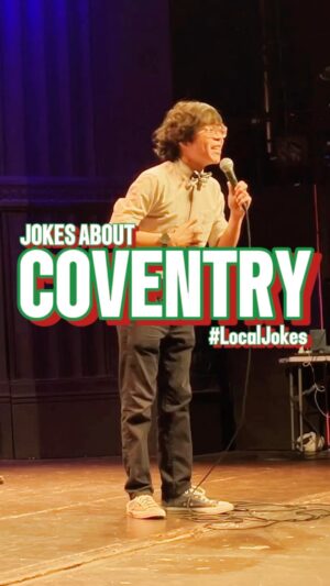 Sam See Instagram - Jokes I wrote about Coventry, UK! 🇬🇧

I’m writing jokes for each new city/town I visit, a series of #LocalJokes!

#StandUpComedy #UK #UKComedy #Coventry