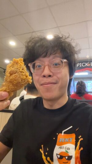 Sam See Instagram - Merry Khristmas at KFC, the TRUEST and most Japanese way to celebrate.

Screw it, it’s Christmas, ZERO EFFORT GIVEN.

#MerryChristmas #HappyHolidays