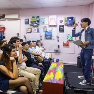 Sam See Instagram - With one day away from the debut of And I Can’t Feel At Home In This World Anymore at the @melbcomedyfestival, a quick throwback to the WIP shows we did back in SG!

Thanks to everyone who came out to support and give feedback on the show! Special thanks to @avantgardeartspace for the venue and @echoroar for the pictures!

Get your Melbourne tickets NOW IN THE PROFILE LINK!

#StandUpComedy #WIP #AsianComedy #Singapore #London #Melbourne #MICF