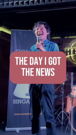 Sam See Instagram - I got the news last Tues afternoon and went straight to a show… this is how I deal with it…

#standup #standupcomedy #asiancomedy