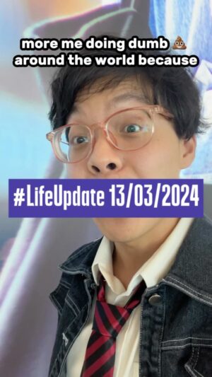 Sam See Instagram - #LifeUpdate from 13/03/2024! In which I say hi to all of you again.