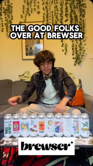 Sam See Instagram - 10 Free Beers from @brewserbeer and @baron.brewing, so let’s try them all! First one out tomorrow, drink responsibly!

#beer #craftbeer #brewserbeer #baronbrewing