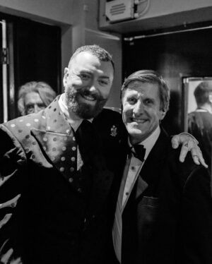 Sam Smith Instagram - Still on a high from @bbc_proms, truly... WHAT A NIGHT!!!

It was an honour to share the stage with some of my favourite people. Thank you to @jimmynapes, without you none of this would be possible. To @joannaedenmusic, who’s supported me on this journey since day one. @claretealofficial, you are such a talent and I am so happy that you could join me. To my incredible band, you are family and I love you all so much. To @ralphsalmins, Steve Pearce & @thebencastle. Also a huge thank you to the sensational Simon Hale,  @bbcconcertorchestra, @ljsingers_ and Lawrence Johnson, @dodlum and Brendan Grieve. 

Finally, to everyone who was able to come out and share the moment with us, the energy in that room was magical. It’s a night I will never forget. 🤍