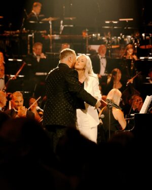 Sam Smith Instagram - Still on a high from @bbc_proms, truly... WHAT A NIGHT!!!

It was an honour to share the stage with some of my favourite people. Thank you to @jimmynapes, without you none of this would be possible. To @joannaedenmusic, who’s supported me on this journey since day one. @claretealofficial, you are such a talent and I am so happy that you could join me. To my incredible band, you are family and I love you all so much. To @ralphsalmins, Steve Pearce & @thebencastle. Also a huge thank you to the sensational Simon Hale,  @bbcconcertorchestra, @ljsingers_ and Lawrence Johnson, @dodlum and Brendan Grieve. 

Finally, to everyone who was able to come out and share the moment with us, the energy in that room was magical. It’s a night I will never forget. 🤍