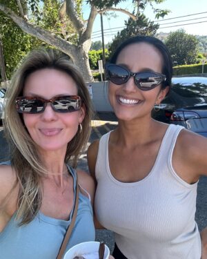 Samantha Droke Instagram - A reminder to go visit your friends! 💗

#momlife #momof3 #travel #friendship #california
